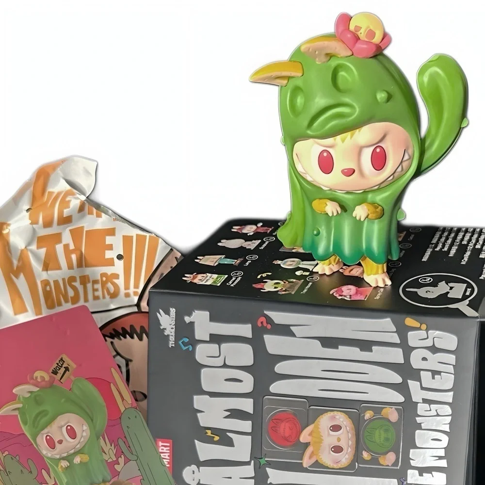 Pop Mart Labubu Almost Hidden Cactus Vinyl Figure Pop Mart The Monsters